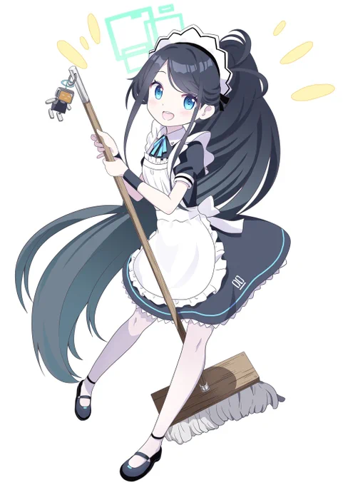 「ぱんぱかぱーん!アリスのメイドレベルが上がりました!」 #ブルアカ