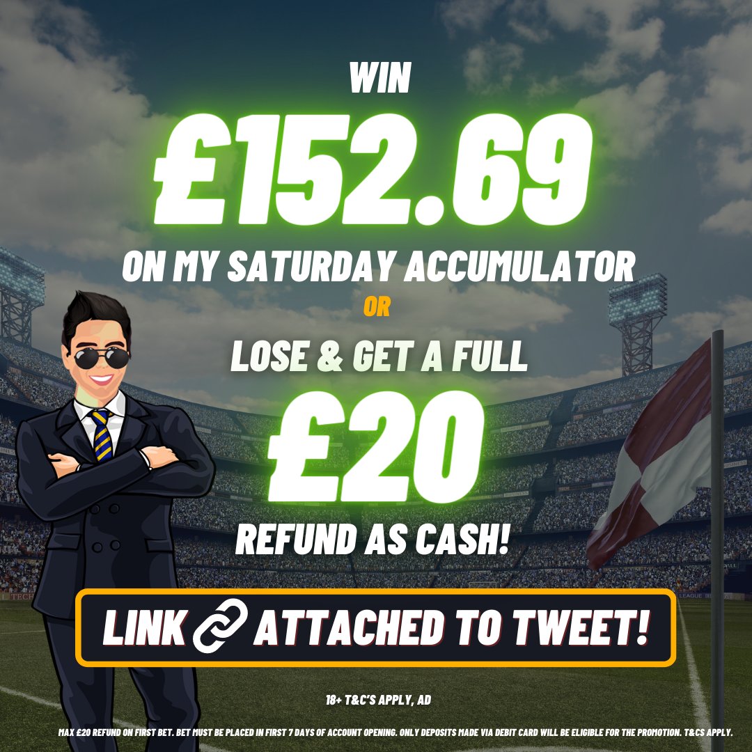 Benny’s Football Tips on Twitter "🚨SATURDAY ACCA IS LIVE! Add it here
