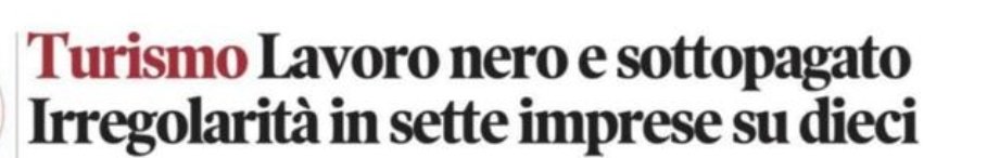 La Santanchè dovrebbe occuparsi di questo anzichè commissionare inutili campagne promo. Il tema non sono solo 9milioni sprecati. Il tema è se abbiamo una ministra che si occupa di #turismo.