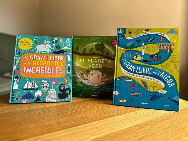 🔴 SORTEGEM aquest pack de llibres caçats al Sant Jordi 2023👇
❓EL GRAN LLIBRE DE LES RESPOSTES INCREÏBLES de Inuk Books
🌍 EL PLANETA VERD i 
💧EL GRAN LLIBRE DE L’AIGUA de <a href="/CombelEditorial/">CombelEditorial</a> 

Pot ser tot vostre sí:
👉 Ens feu FOLLOW
👉 Feu RT d'aquest tuit
Molta sort! ✨