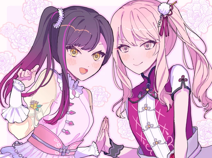 神高1Aサイドポニーチャイナ #prsk_FA
