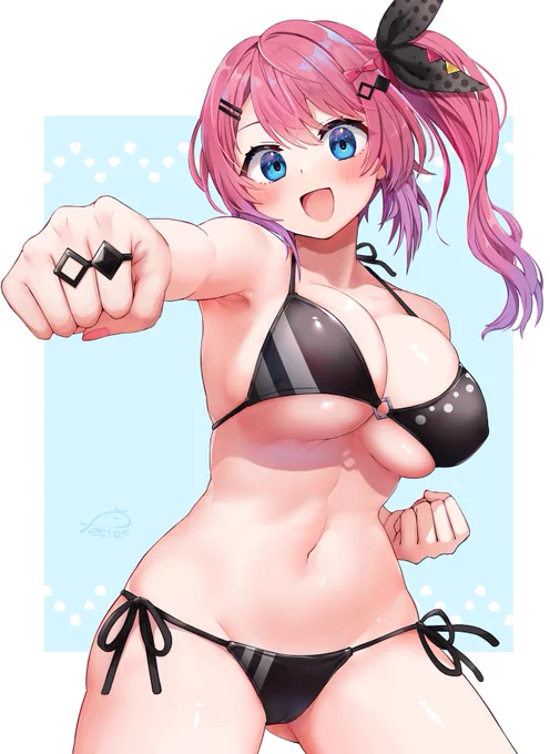あつかったので #もちめるあーと
