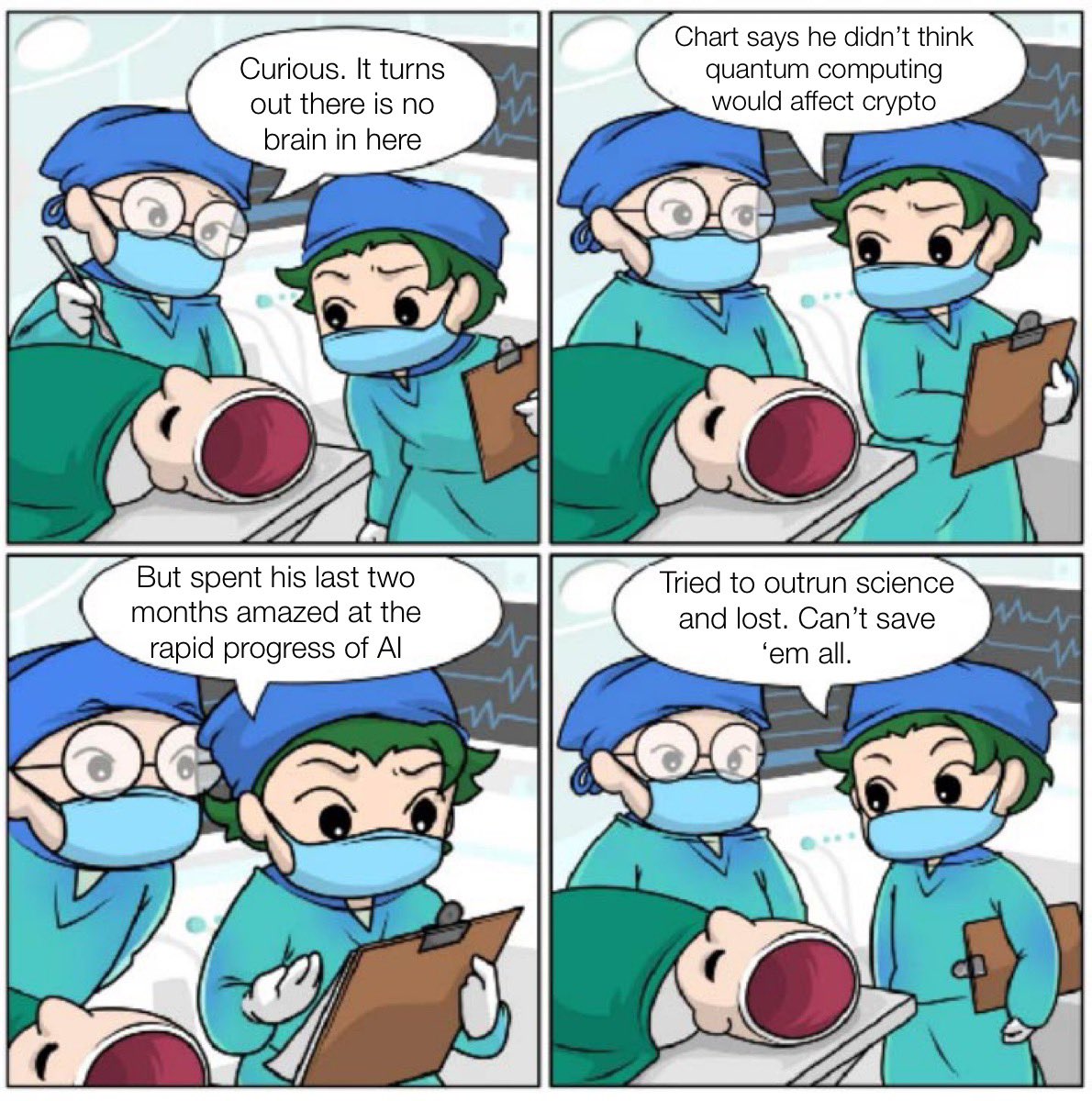 Don’t wait for the inevitable. Learn about $QRL and prepare for the future today at theqrl.org