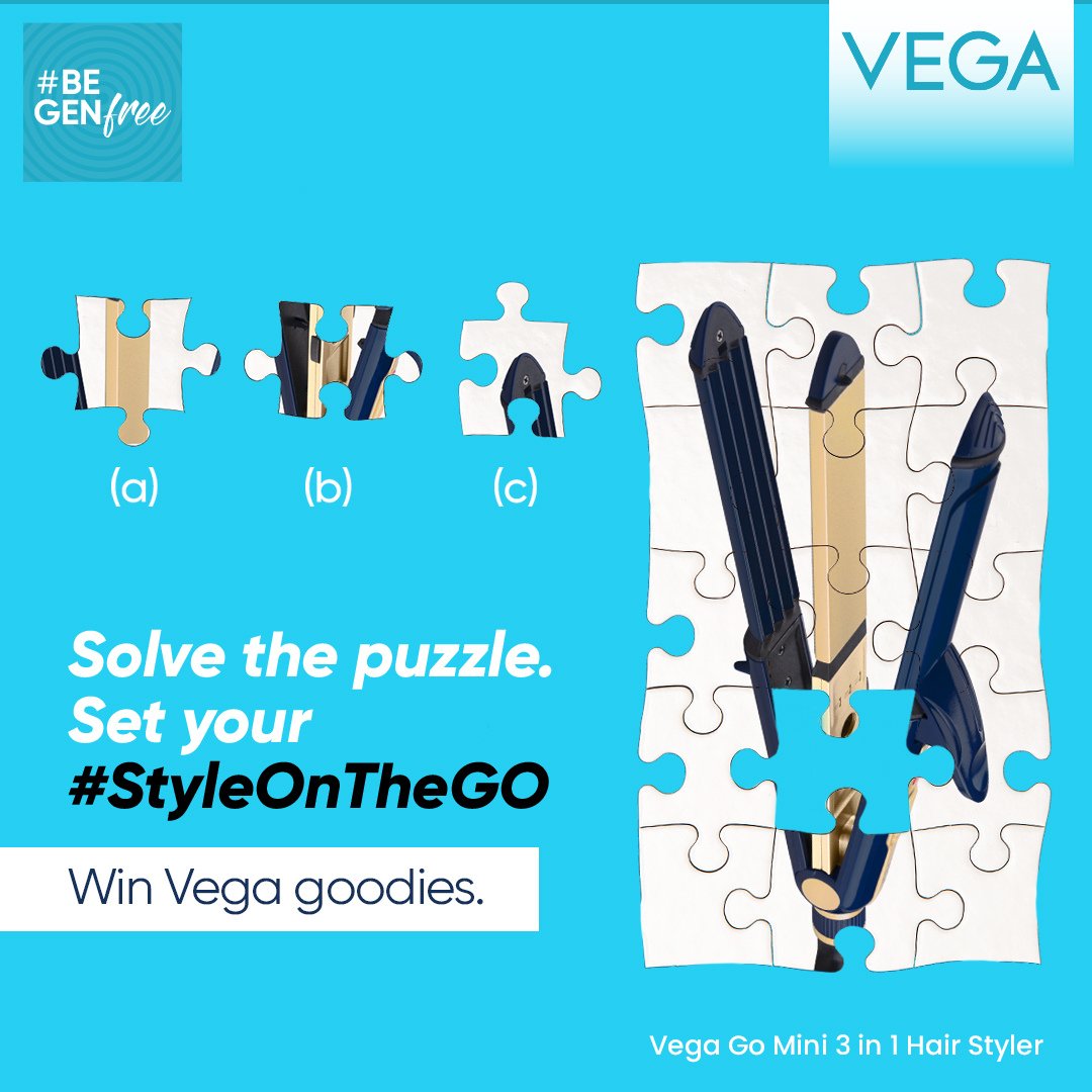 vega_beautycare's tweet photo. Don’t be puzzled by the small size of the Vega Go Mini 3 in 1 Hair Styler. It’ll get the job done as smoothly as your stylish hair. It’s light, compact, and easy to carry.
#Vega #BeGenFree #GoMini3in1HairStyler #Contest #ContestAlert https://t.co/WzKXFq1WYk