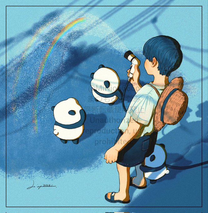 「ビーチサンダル 少年」のTwitter画像/イラスト(新着)