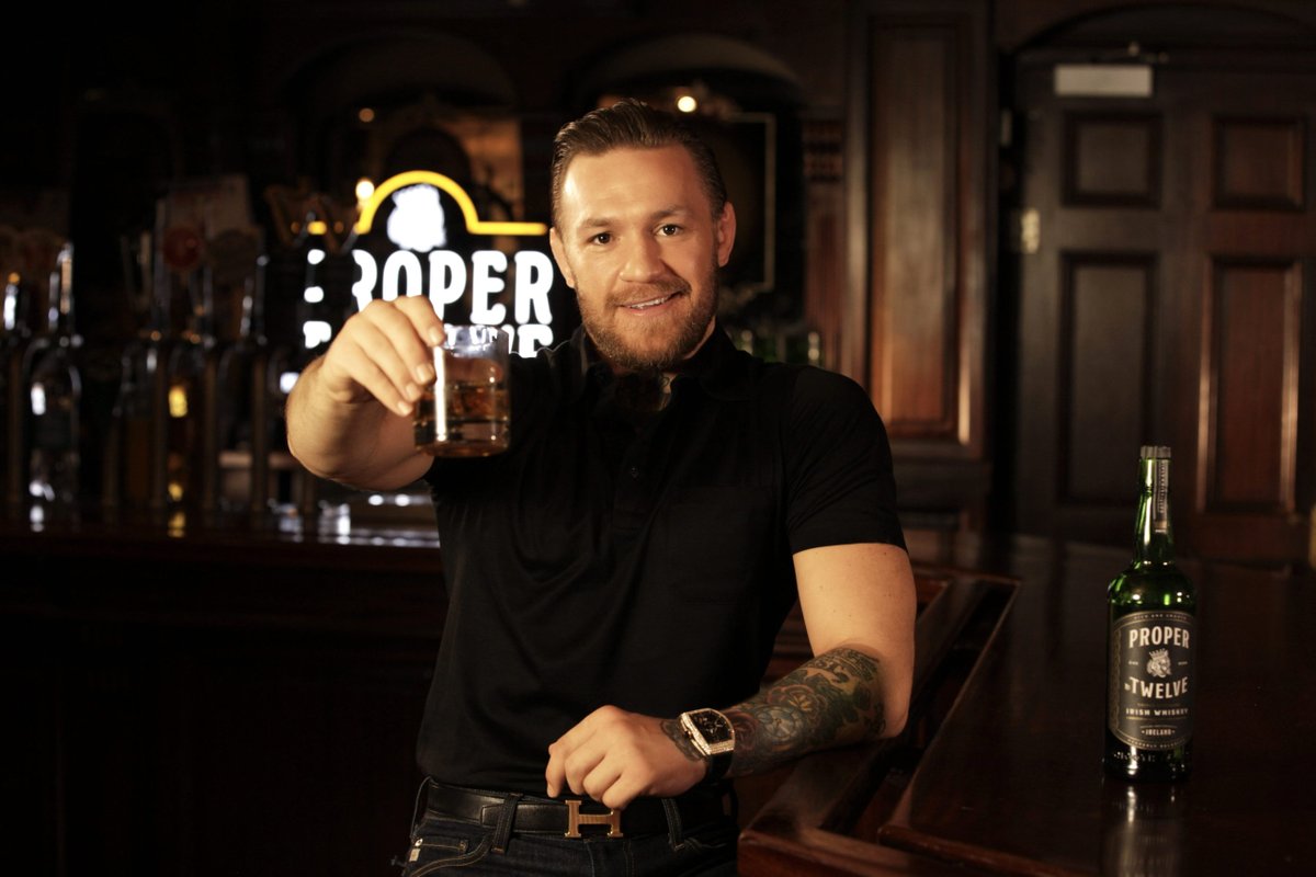 GameWorldwide1's tweet photo. Conor Mcgregor and Proximo Reach Long-Term Agreement to Continue Proper No. Twelve Irish Whiskey Collaboration - https://t.co/dYK7JCezuB https://t.co/qeqidLCThc