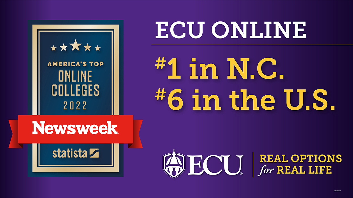 EastCarolina's tweet photo. #DYK? We #ARRRGH the state's leader and national trailblazer in #DistanceEd 💻

#ECUOnline offers 100+ online degree and certificate programs in #business, #healthcare, #education, #technology and more.

Finish what you started or start something new ➡️ https://t.co/aYyrkJQEga https://t.co/6PM82eqjCL