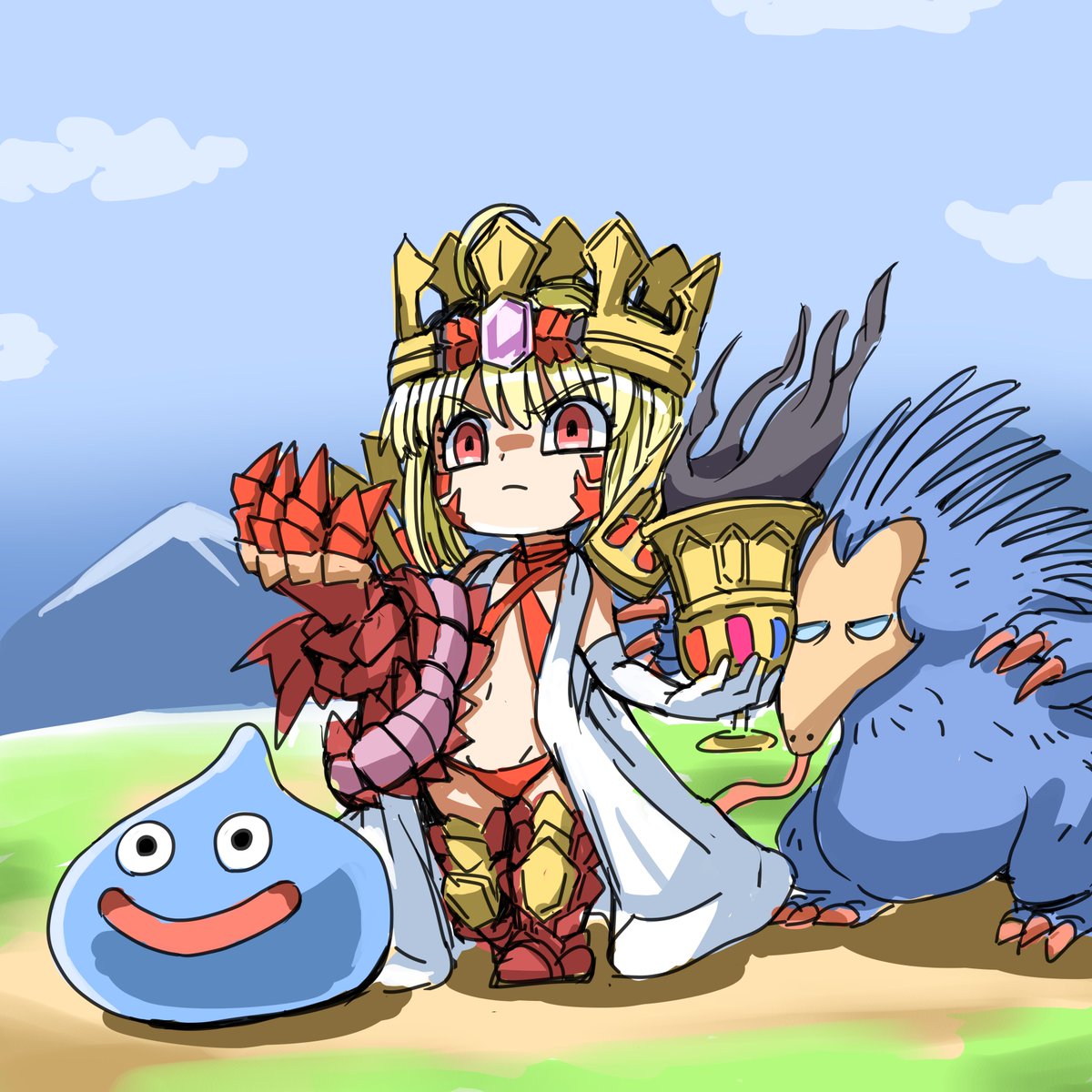 ネロ・クラウディウス(Fate) 「」|へびのイラスト