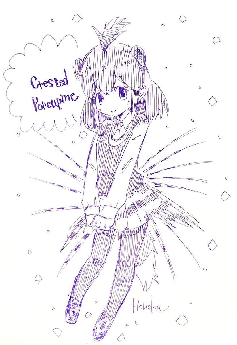 #今月描いた絵を晒そう #けものフレンズ  今日も今日とて〜フレンズ〜🐾
