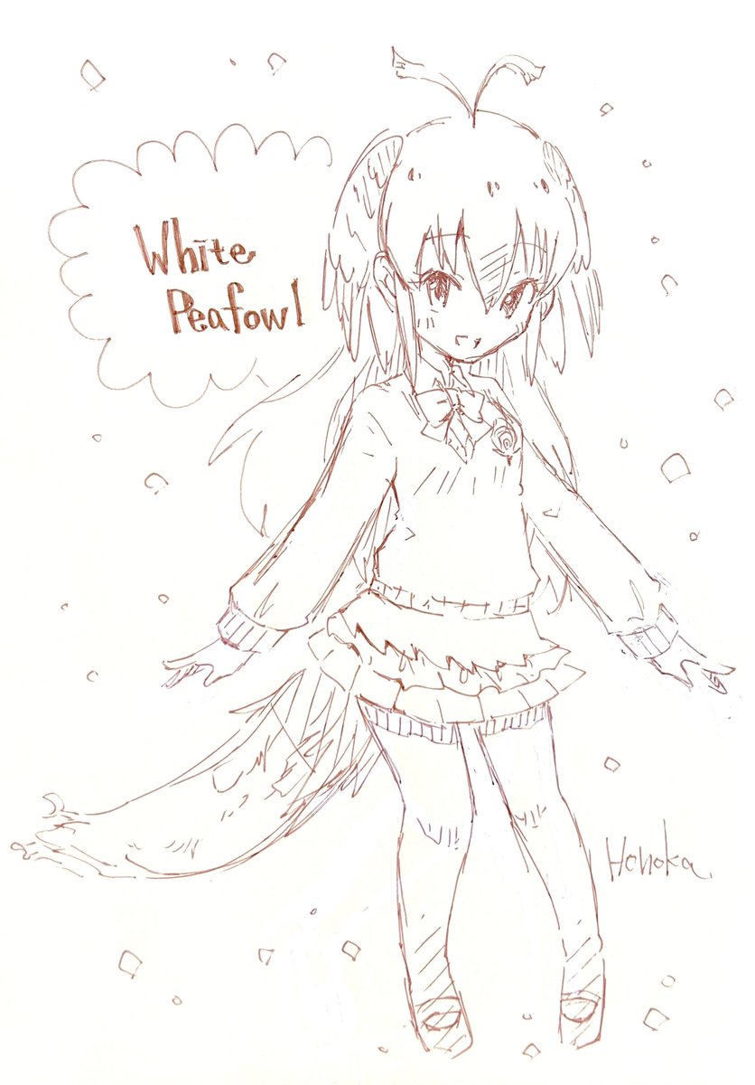 #今月描いた絵を晒そう #けものフレンズ  今日も今日とて〜フレンズ〜🐾