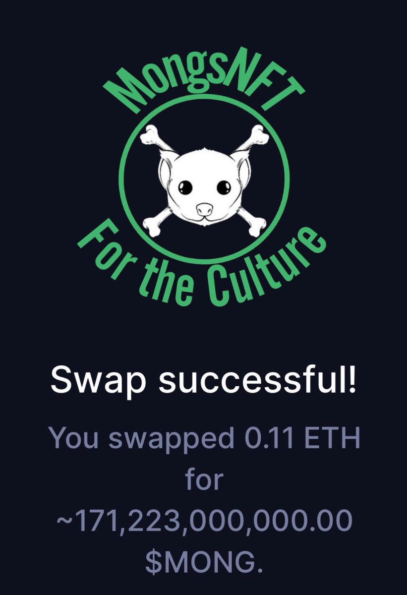 SlimFly73's tweet photo. @_its_gray_ @wakejebster @mongs_nft @crypto_bitlord7 #BigBrainMoves #MongsNFT #Mongs
#BuiltForLegends @MongressmanRep @meta_collect UNFADEABLE ๐ฅ https://t.co/9LaaSXTtuF