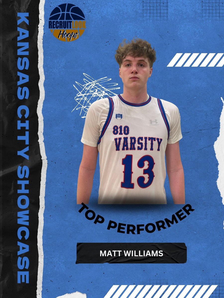 RL_Hoops's tweet photo. ⭐️Top Perforner⭐️

17U, ‘23 Matt Williams , 6’7 G is a long versatile wing that knocks down the 3 ball & post up. Williams uses his body to shield off the defenders, has a nice 15ft fadeaway and finishes above the rim. Defensively he block shots, and is a solid on ball defender. 

#RLHOOPS