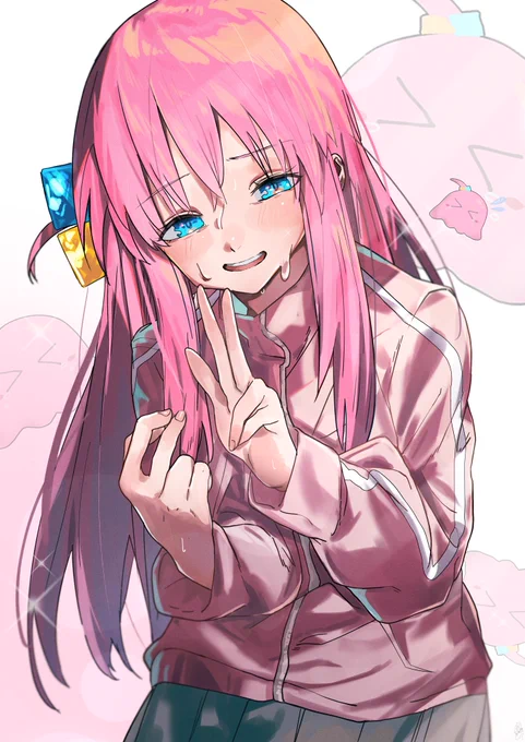 ぼっちちゃんピースしてっ  #ぼっち·ざ·ろっく