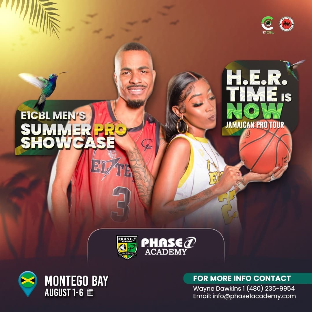 Wayne_Dawkins's tweet photo. Jamaica Women's Tour and Men's Showcase registration deadline May 1, 2023. Non-refundable Deposit of $150 to hold your spot.                        https://t.co/84mLO3pZw4 https://t.co/bXE4Ib5151