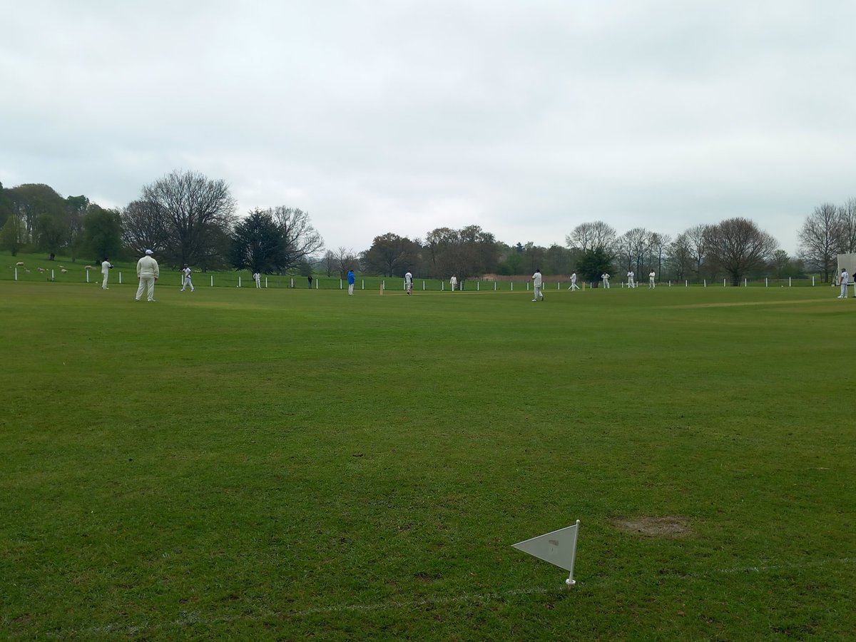 Underway at the #ACG where the 2nd XI take on <a href="/boltonabbeycc/">Bolton Abbey CC</a>.
The 1st XI have a match at <a href="/WTCC1907/">West Tanfield CC</a>. Go well!