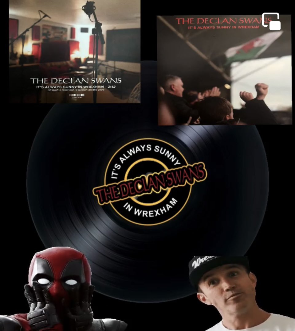 IMPORTANT NEWS!  
To everyone who purchased our “Always sunny in Wrexham” vinyl!!! 
We want to say a massive THANK YOU for your patience.. We have Exciting news!   It’s finally out for delivery next week…..    
We would like to give a massive SHOUT OUT to <a href="/Wendyhett/">Wendy hett</a>  who has