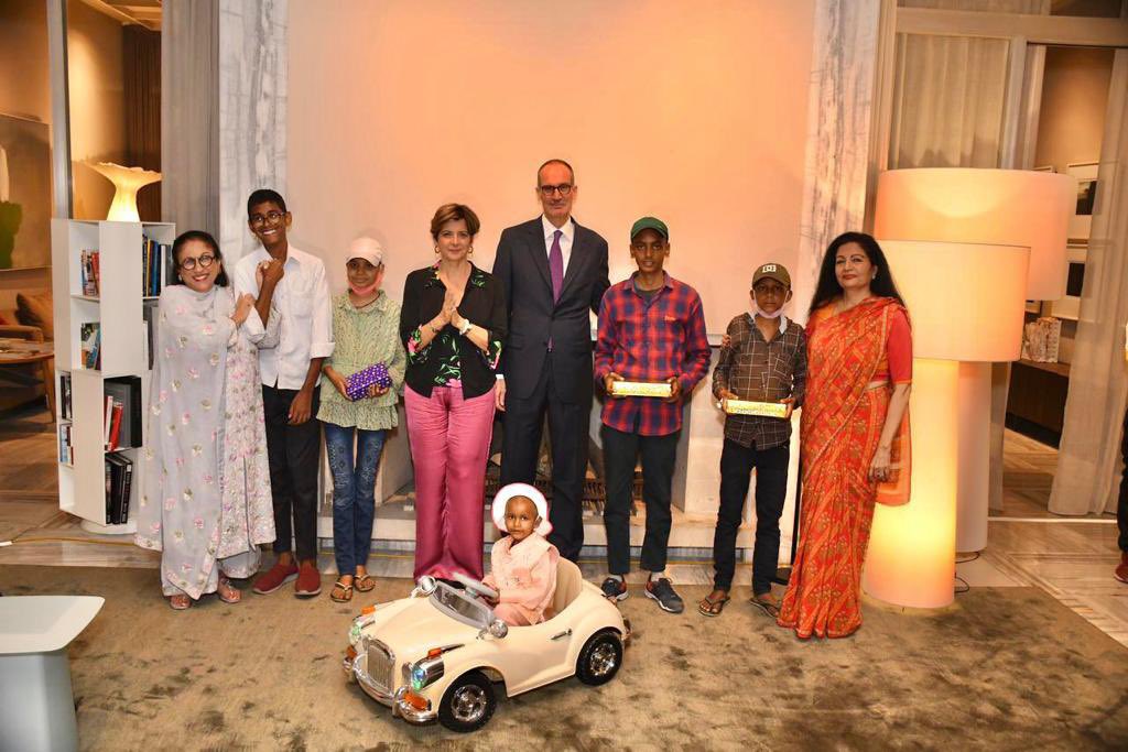 lakshmiunwomen's tweet photo. Giving a gleam of happiness &amp; hope to underprivileged , sick  children who have lost hope. Creating a Make A Wish universe of compassion for granting benedictions usually reserved for Gods to give! 

82,000 wishes granted in 🇮🇳
May the goal of 100,000 wishes by 2025 come true! https://t.co/PnAbNqnZ2C