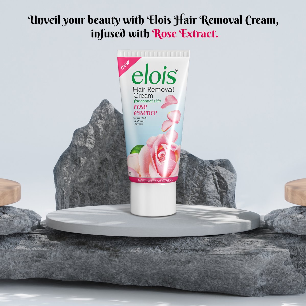 The richness of rose extract for the petal-soft natural skin with Elois Hair Removal Cream🌷

#Elois #EloisHairRemovalCream #EloisSmoothSquad #EloisBrand #FeelsLikeSkinLove #SkinBeauty #UrvashiRautela #RoseExtract #BeautifulSkin #SummerSkinCare #Velnik #VelnikIndia
