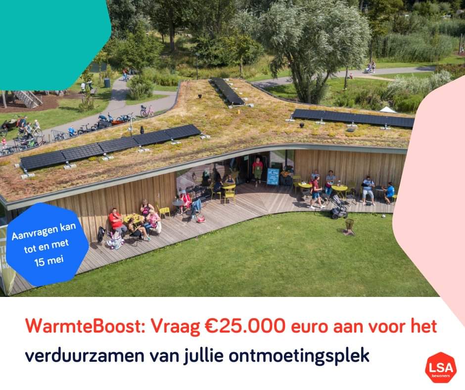 milieucentrum's tweet photo. INSCHRIJVING #WARMTEBOOST OPEN ❗ Je kunt tot €25.000 aanvragen voor 't energiezuiniger maken van 'n ontmoetingsplek (tot 15 mei). 💡 Lees 📲
https://t.co/VRZZUuQZFB 💡 Aanvraagformulier 📲: https://t.co/cMbFNbdpOd
Powered by o.a.: @hetBuurtfonds 't @OranjeFonds @LSAbewoners 💚 https://t.co/z1u0i1gUhg