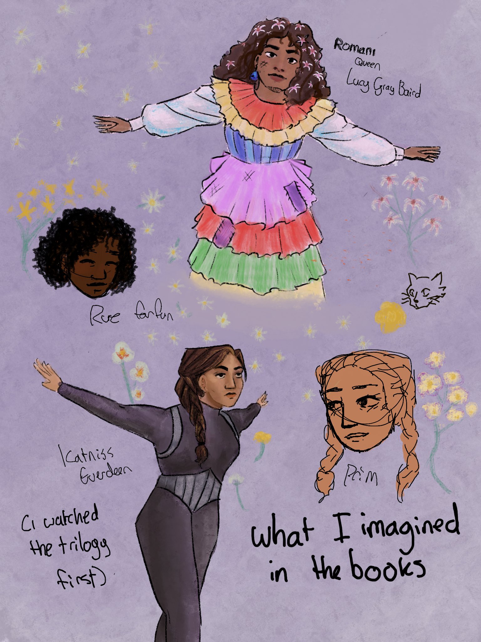 Aidan/Nadia || 🍉 on X: “Here’s what I imagined lucy gray bairds