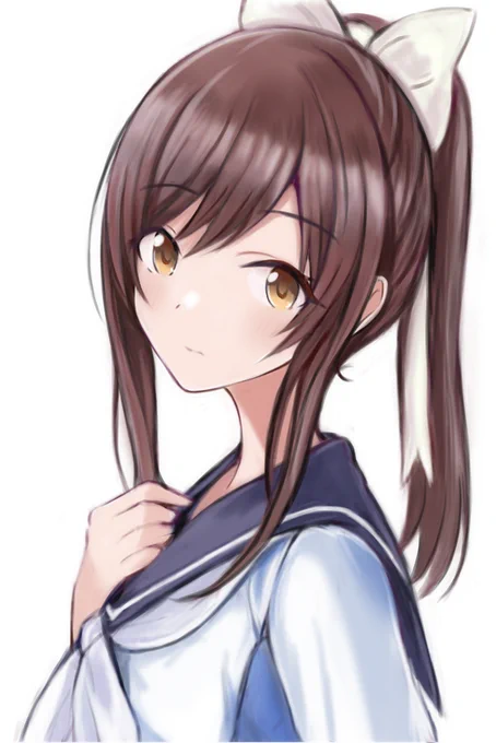 暇だったからなんとなく甘奈ちゃん描いてた。