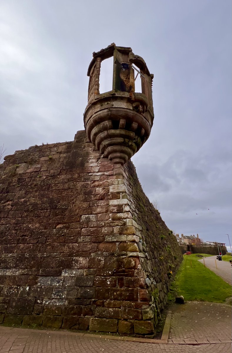 LizzieHelenMay's tweet photo. Should a citadel come under #FortFriday or #CastleSaturday? Ayr Citadel (arc Hans Ewald Tessin) was built c1654 by Cromwell's troops on site of older castle. But the 'corbelled bartizan' was added in 1853 by property developer John Miller & is k/a Miller's Folly so #FollyFriday? https://t.co/q1Hs9l0Q2o