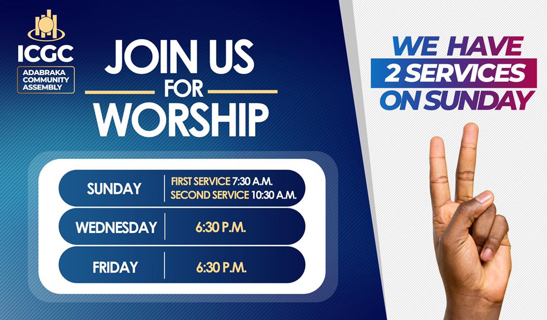 icgcadabraka2's tweet image. We have ✌🏽services on Sunday.

On 7th May we'll be inaugurating our second service which is our  New Breed Service!!

#7thMay
#newbreedadabraka #newbreed
#icgcadabraka