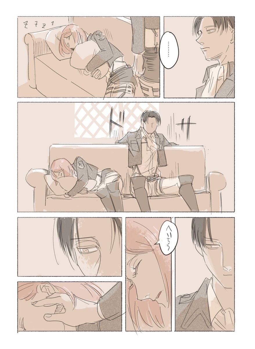 sawararawa's tweet photo. 漫画の息抜きに漫画描いた。行動と言葉が伴っていないおじさんの執着と葛藤（ラブコメ描いてたのにしょっぱくなった…）
#リヴァペト https://t.co/ltalpOq2Ad