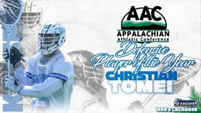 FloridaLX's tweet photo. Keiser’s Christian Tomei Honored as AAC Defensive Player of the Year
https://t.co/k3nV1Jyu0I
@tampalaxreport @VSNflorida @BookerCorrigan @laxrankings @VarsityLacrosse @SeahawksLax @KUSeahawksCoach @GoOxbridge @pbpsports @ESPNWestPalm @LaxNaia @LacrosseBucket https://t.co/NmZ6J6xY9f