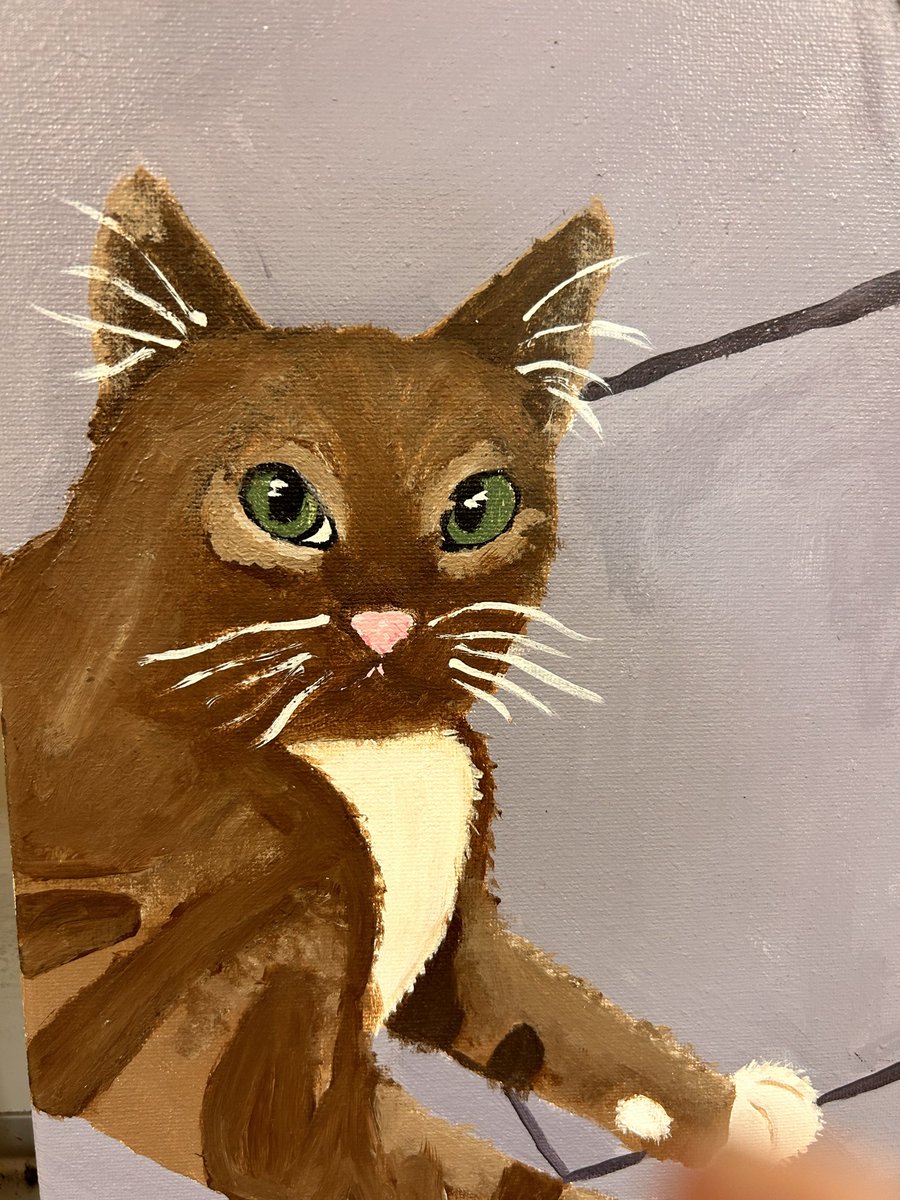 CHS_Deatherage's tweet photo. Beautiful job! Paint Your Pet @comalfinearts @DavissonDustin @MrsWoodrom @AshOwenCHS https://t.co/Pw5R6Y68Nc