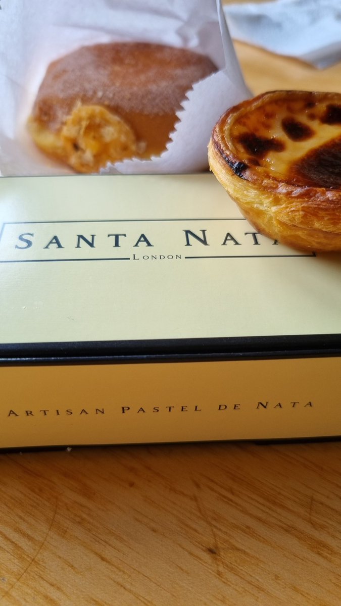 When you can't go to Portugal, you get Portugal to come to you. 😋 #pasteldenata #boladeberlim