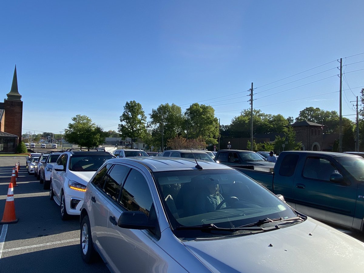 Jefferson County, AL on Twitter "Lined up for Hazardous Waste Drop Off