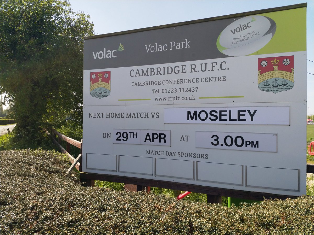 farmerted14's tweet photo. @camrufc hoping for a win with a bonus point and promotion today. Thank you @IngletonWood for your kind invitation 🤞🤞 https://t.co/9KQ4GUCCHR