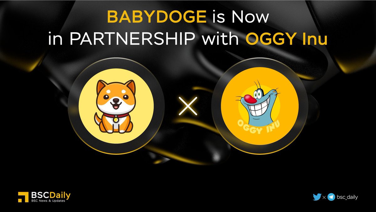 Ben_000777's tweet photo. Thanks 🙏🏻 for the shoutout @bsc_daily 🐶🦾

 #BABYDOGE 🤝

@babydoge 🐶💫

Let’s show our support BabyDoge Family ❤️🦾

🐶 #BabyDogeNFT 
🙏🏻 #BabyDogeCoin 
❤️ #BabyDogeFamily 
🦾 #BabyDogeArmy
📰 #CryptoNews
🏦#BabyDogeSwap

Join us here: ↙️
https://t.co/nvGogHYPIf https://t.co/LBiWh8oj7V