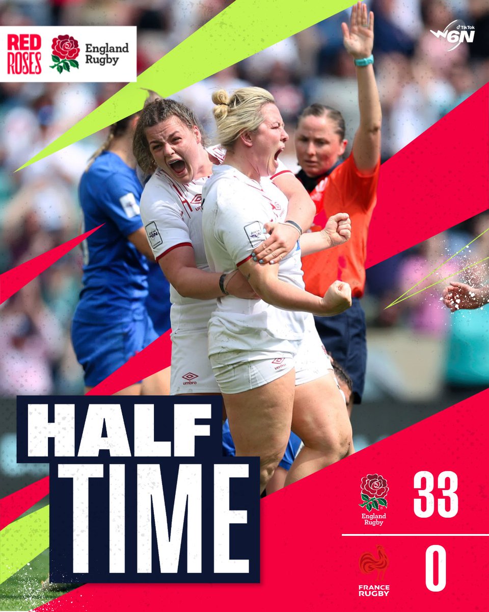 𝗪𝗵𝗮𝘁 𝗮 𝗵𝗮𝗹𝗳 🌹

#ENGvFRA | #TikTokW6N | #RedRoses