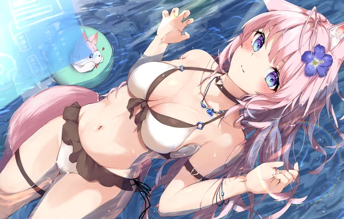 水着こよちゃん #こよりすけっち