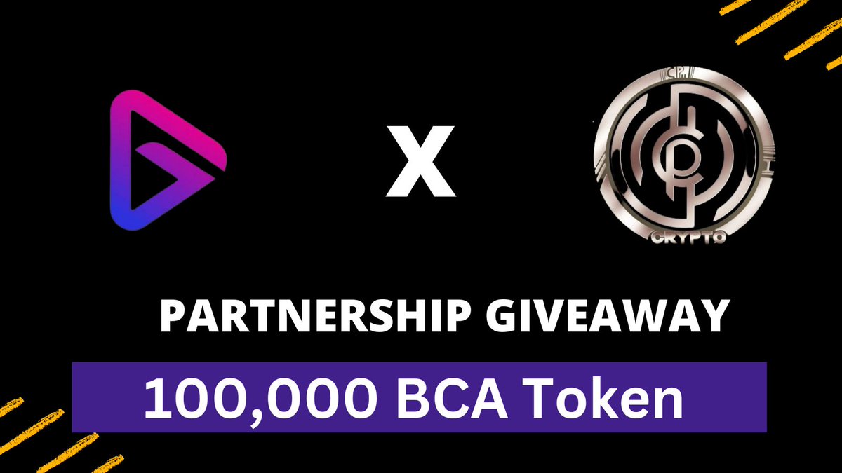 CryptoPromots's tweet photo. 📣 Better Clicks Ai  X Crypto Promoter Massive #Giveaway

🎁 Total Reward Pool 100K BCA Token 

To Enter:
✅ Follow @CryptoPromots &amp; @betterClickai
✅ Like &amp; RT Tag 3 Friends 
✅ Finish tasks
https://t.co/y70h8NVi5t

#Airdrop #Crypto #AirdropCrypto #airdrops https://t.co/lb9REIfeFt