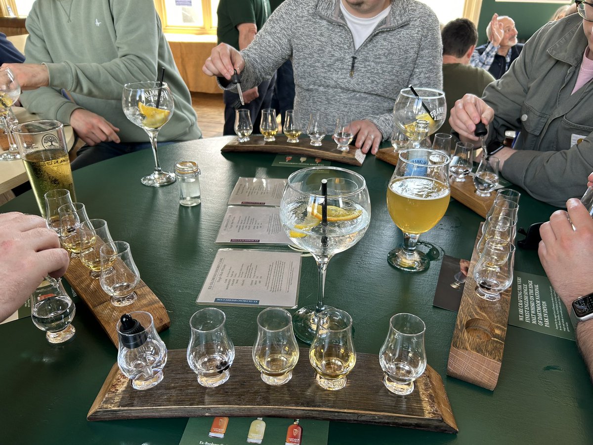 Had a lovely afternoon sampling Whiskey at the <a href="/DartmoorWhisky/">Dartmoor Whisky Distillery</a> distillery 🥃 and had a great Q&amp;A session with Greg afterwards