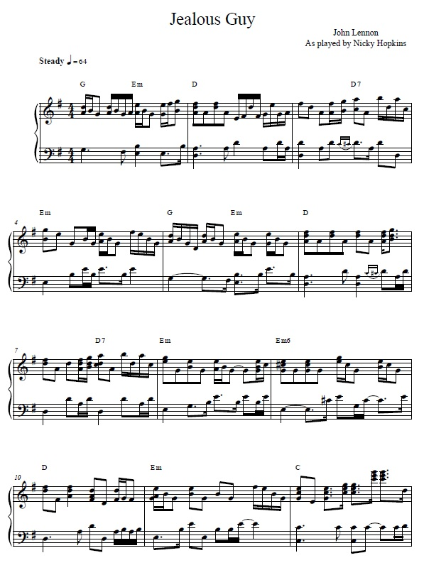 TheNickyHopkins's tweet photo. Nicky Hopkins | Rocks Off - piano sheet music for Jealous Guy, How Do You Sleep, Crippled Inside, Oh My Love, Oh Yoko, Old Dirt Road as played by #NickyHopkins, with thanks to Paul Allen #JohnLennon #ImagineAlbum #WallsAndBridges @johnlennon @yokoono https://t.co/rk7JzCOUwG https://t.co/Vt2rvm6XMN