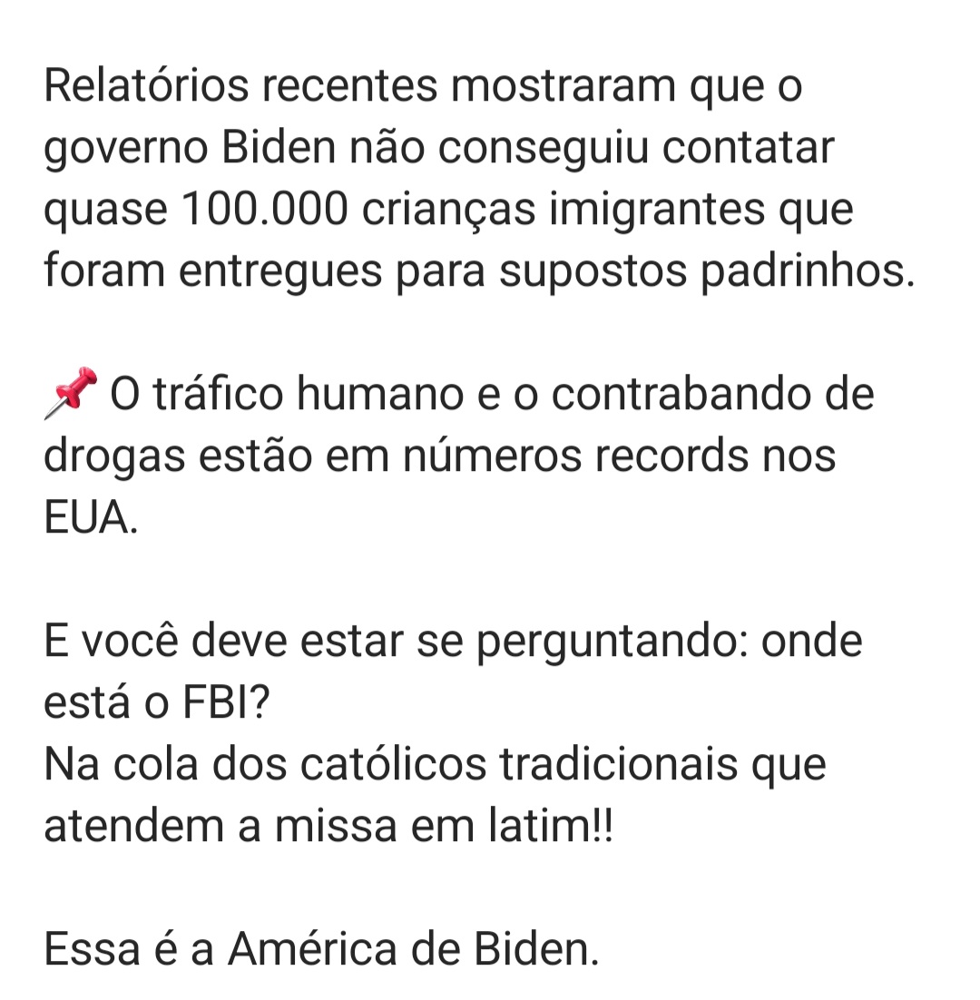 aguiar_dirce's tweet photo. O despertar da América faz o mundo Comunis tremer! A América de BIDEN é suja, p/acoberta os piores crimes contra a humanidade. Deus salve "às  America, abençoe e proteja os PR @realDonaldTrump , @jairbolsonaro e os militares de todo o mundo".@exercitooficial @fab_oficial https://t.co/wbn1bm7d2r