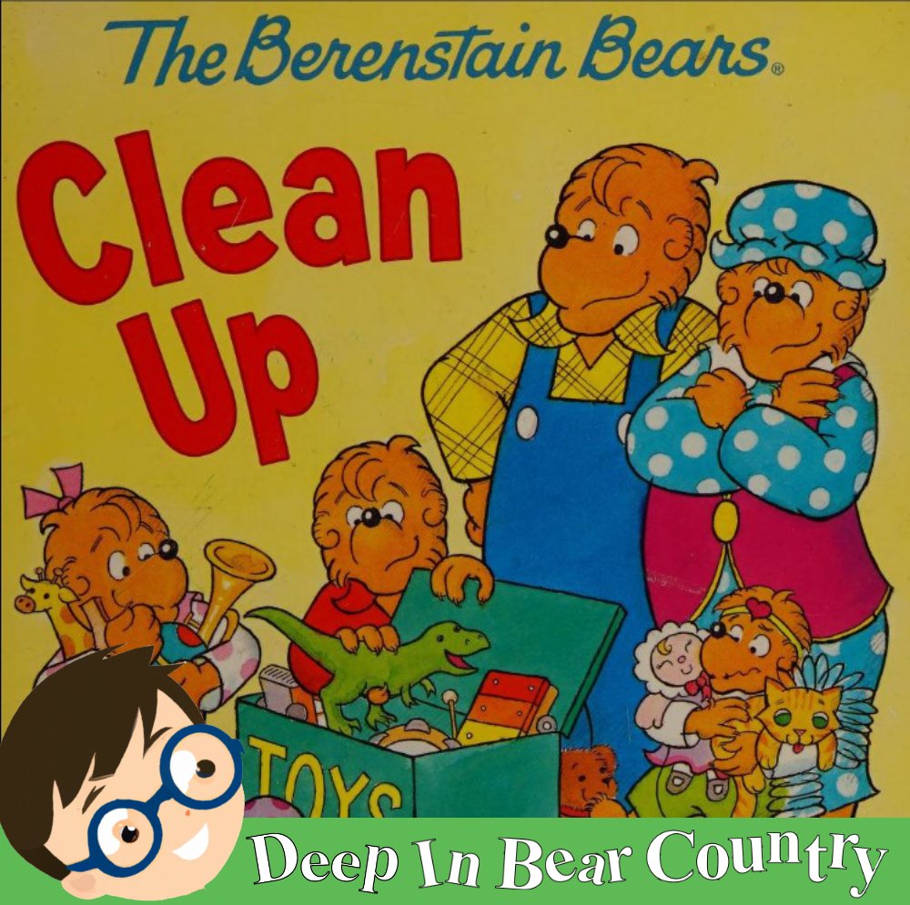 I mean, the title says it all. The Berenstain Bears Clean Up. They clean up real nice.

berenstainbearcast.org/episode-386-th…