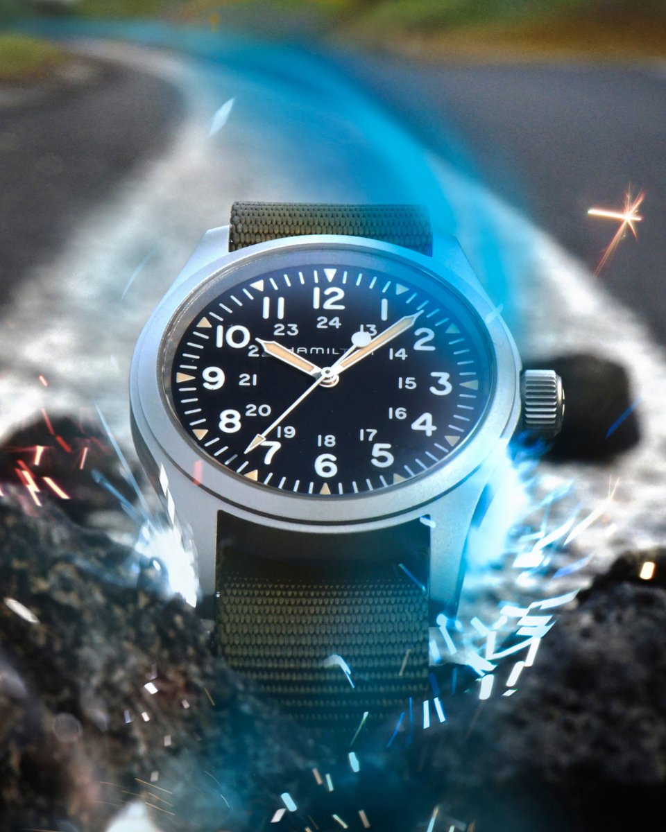 Emboldened and empowered. 
The Khaki Field Mechanical is ready to go, worn on the wrist of Tom Wachowski, played by James Marsden in the 2020 live-action adventure comedy, “Sonic the Hedgehog”. 

#hamiltonwatch #watch #timepiece #movie #cinema
(Ref. H69439931) https://t.co/ljSwp6DOgU