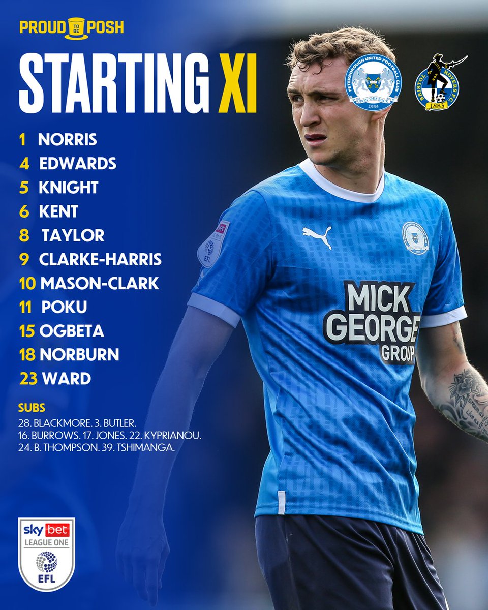 theposh's tweet photo. ๐ฐ Team news is in!
๐ฉ Your team to face @Official_BRFC this afternoon.
#pufc https://t.co/amoywyG7k4