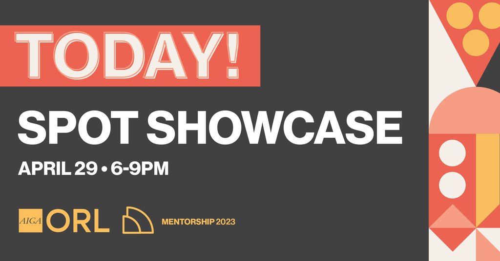 TODAY is our SPOT Showcase Awards Ceremony at the Orange County Regional History Center featuring guest speaker, Rick Griffith. Celebrate the hard work and dedication of our mentors and mentees during their final Mentorship Program exhibition ✨ Register: bit.ly/SPOT23