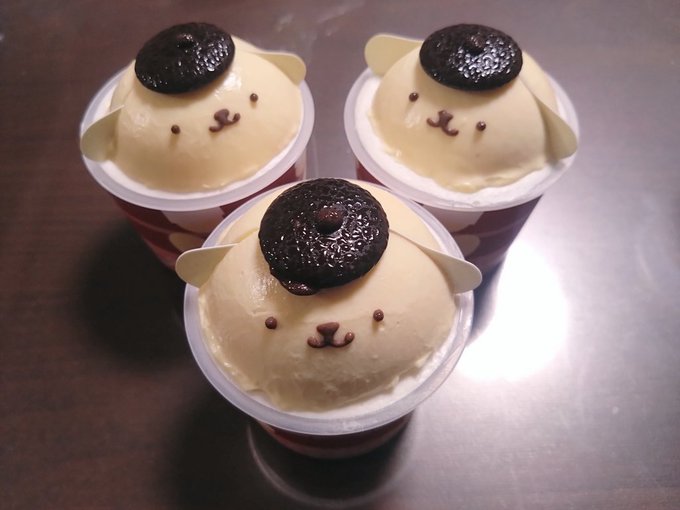 滑り込みプリンくん