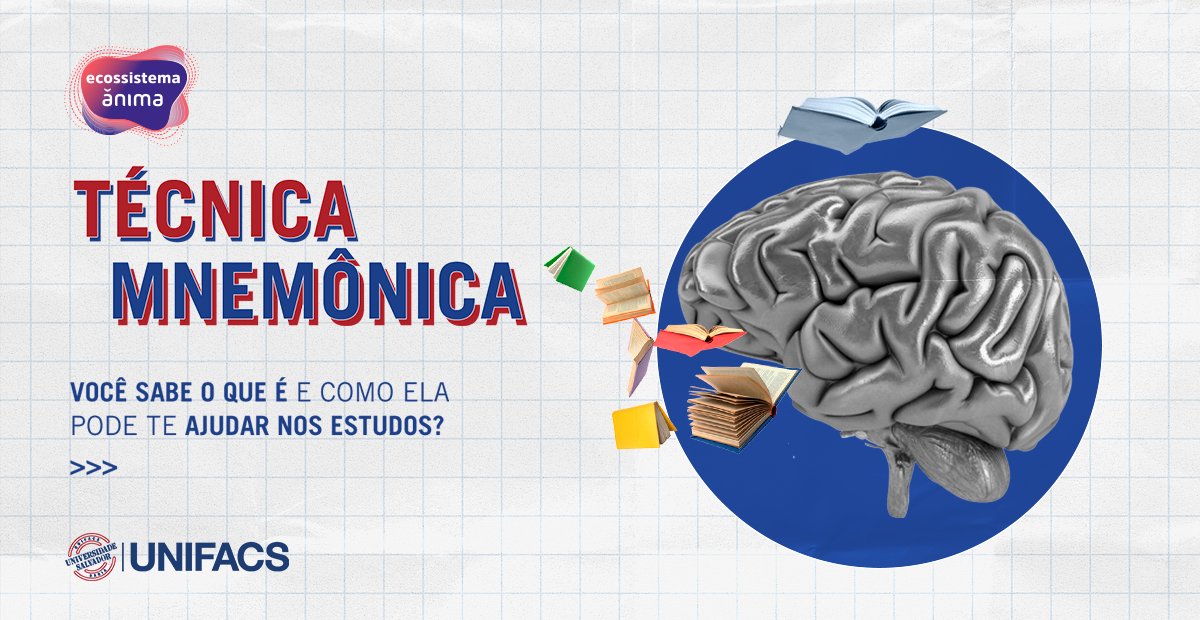 unifacs's tweet photo. Quais técnicas e ferramentas você usa para tornar seu aprendizado mais completo? Já ouviu falar de Mnemônica? Não!? Então dê uma olhada nas imagens e saiba como isso pode ser um recurso e tanto para o seu aprendizado! https://t.co/O2CuQDflZE
