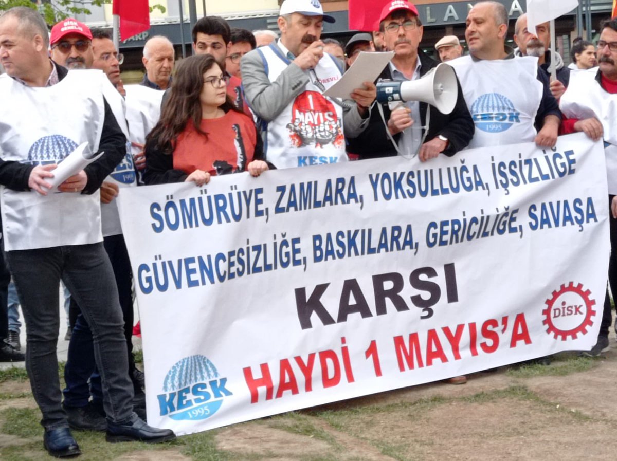 seskonya42's tweet photo. 1 Mayıs mitingi için yapmış olduğumuz basın açıklamasından… https://t.co/cRCqokv4p0