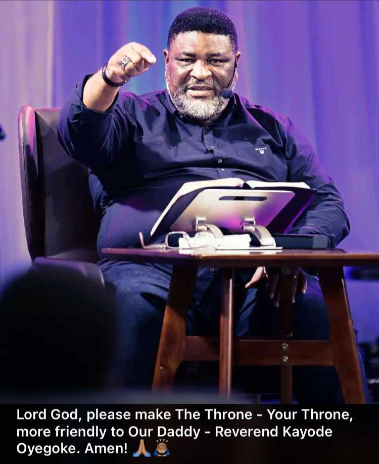 Friendliness with the throne,we pray!

#RevKayodeOyegoke #OurDaddy