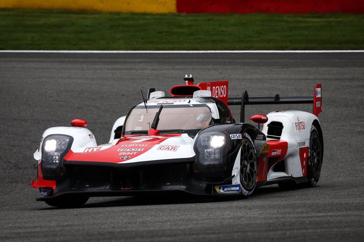 TOYOTA GAZOO Racing WEC (@TGR_WEC) on Twitter photo 2023-04-29 13:02:42 2 hours into 6HSpa. ๐๐ผ Tricky conditions for the @FIAWEC grid. Both #GR010HYBRIDs are in the mix with #7 in the lead and #8 in 3rd after making its way up the field. ๐ช๐ฏ #GoHyper #ToyotaGAZOORacing #PushingTheLimitsForBetter #WEC 2 hours into 6HSpa. ๐๐ผ Tricky conditions for the @FIAWEC grid. Both #GR010HYBRIDs are in the mix with #7 in the lead and #8 in 3rd after making its way up the field. ๐ช๐ฏ #GoHyper #ToyotaGAZOORacing #PushingTheLimitsForBetter #WEC