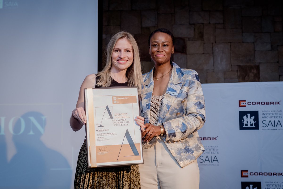 SaiaArchitects's tweet photo. (7/8) The 26th of April, 2023, marked SAIA's hosting of the 2021/2022 Corobrik awards of merit and excellence.

The recording can be viewed at the following link:
https://t.co/vJmyu2Ndu0.

Congratulations  to our winners (pictured) https://t.co/oIdC9nyKar